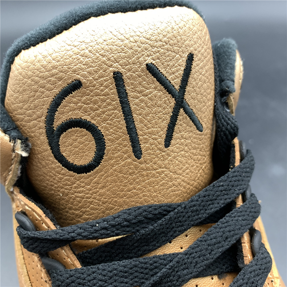 Air Jordan 3 6IX bronze gold