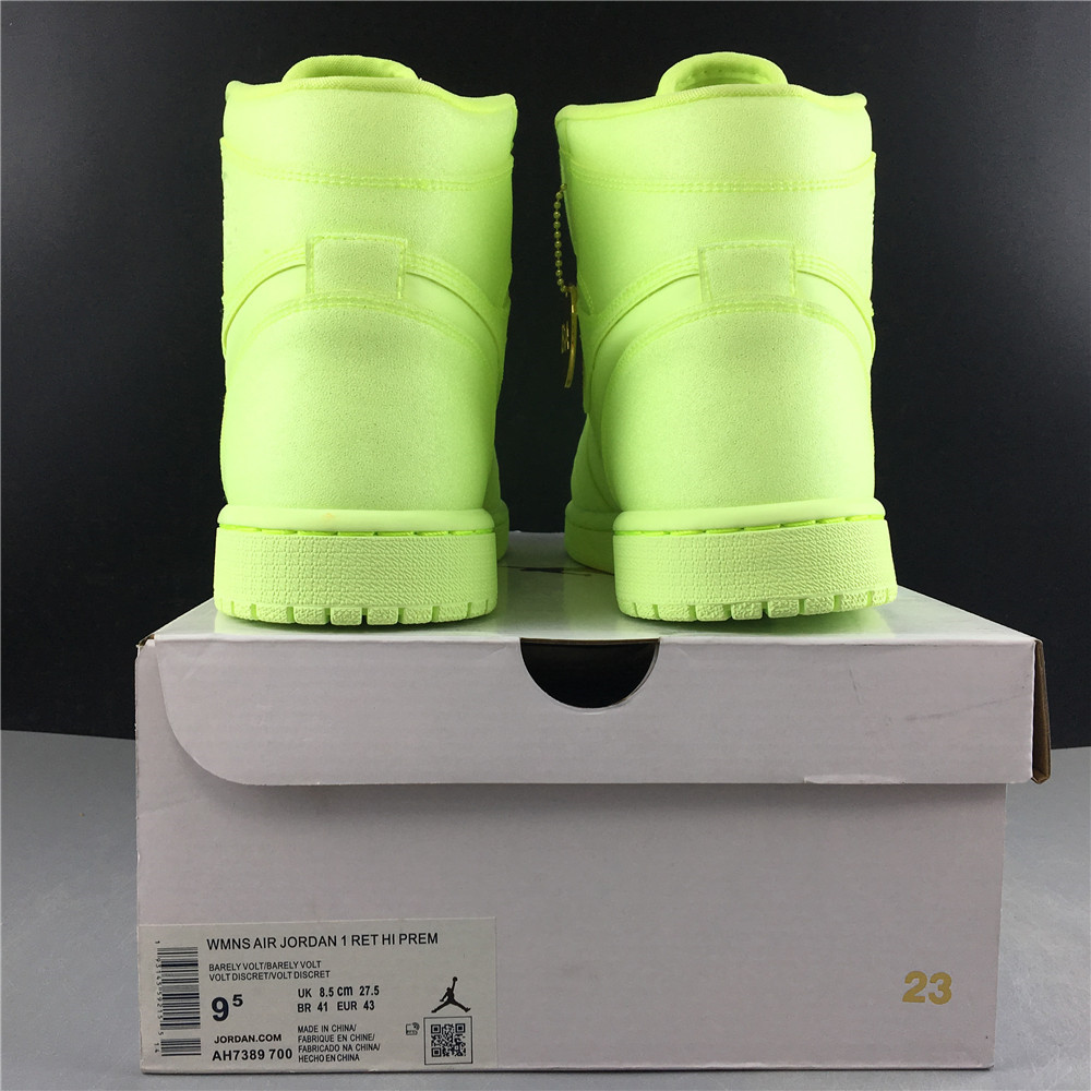 Air Jordan 1 Retro High Barely Volt AH7389-700