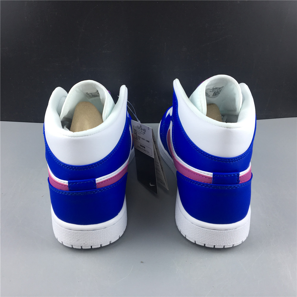 Air Jordan 1 Mid Hyper Royal Hyper Violet 554724-451