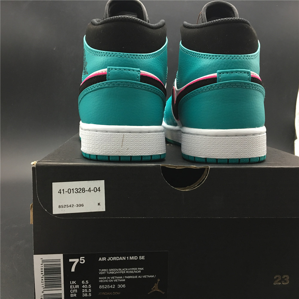 Air Jordan 1 Mid South Beach 852542-306