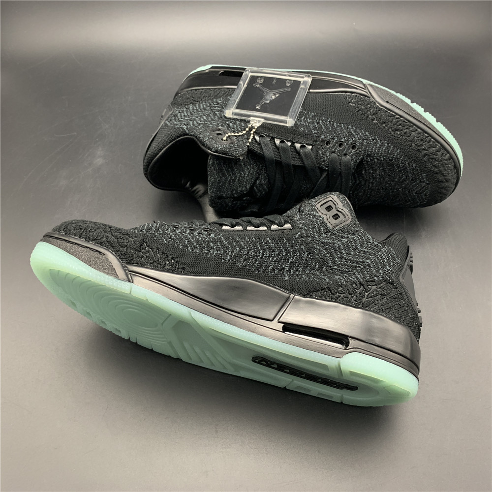 Air Jordan 3 Retro Flyknit Black AQ1005-001