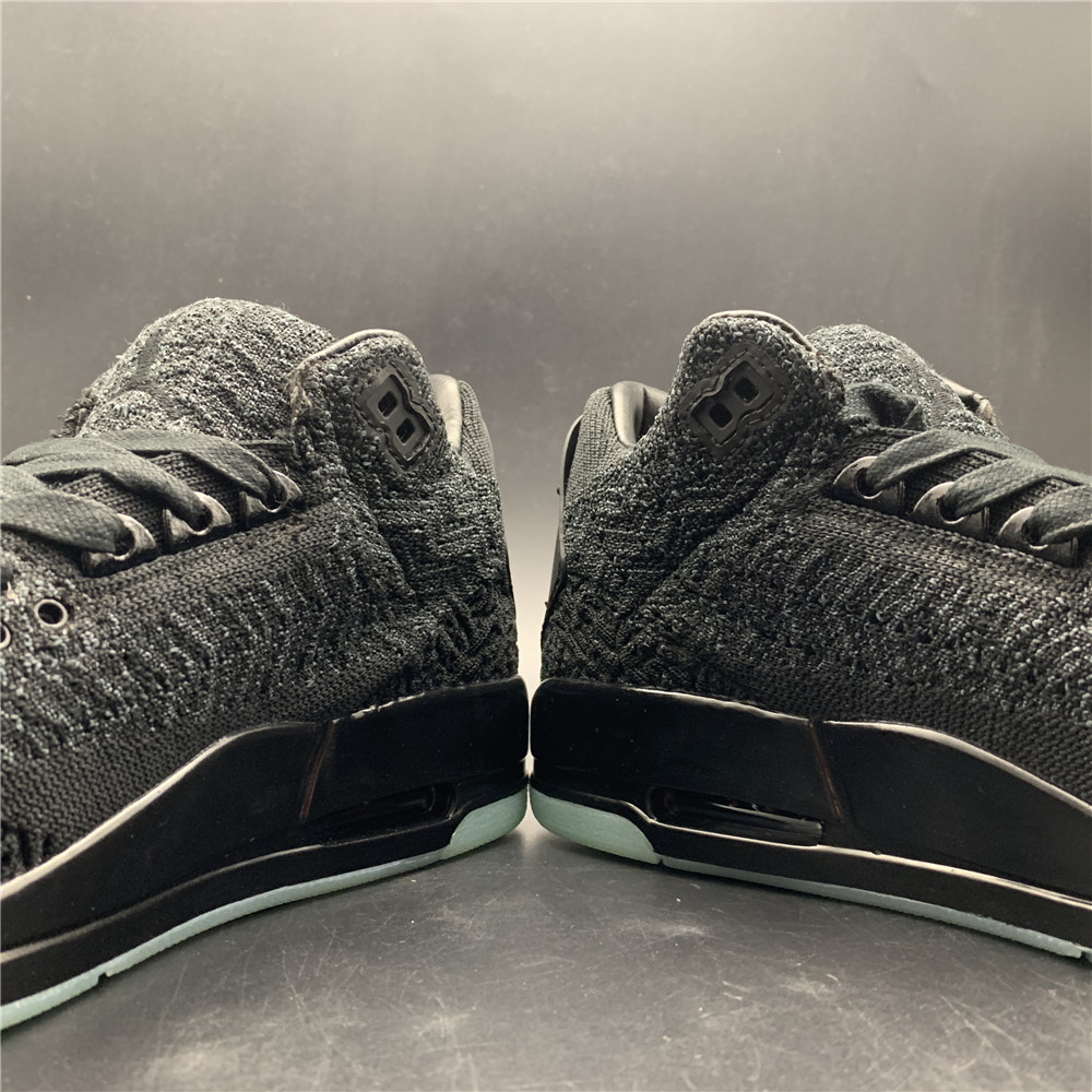 Air Jordan 3 Retro Flyknit Black AQ1005-001
