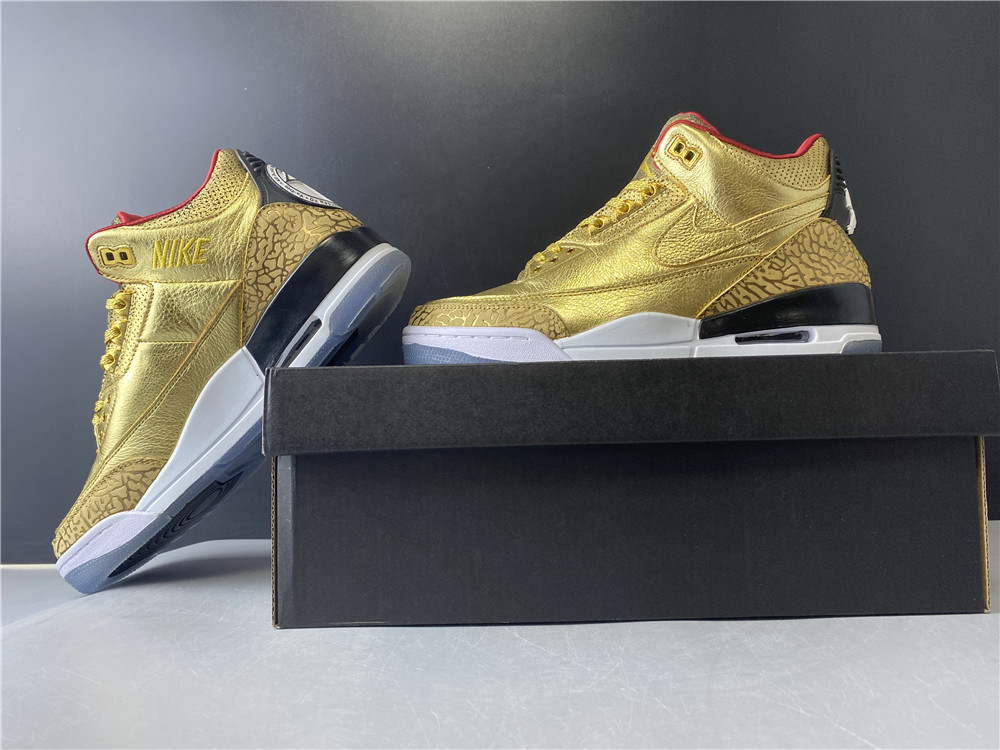 2020 Air Jordan 3 JTH “Gold Oscars” AJ3-933512