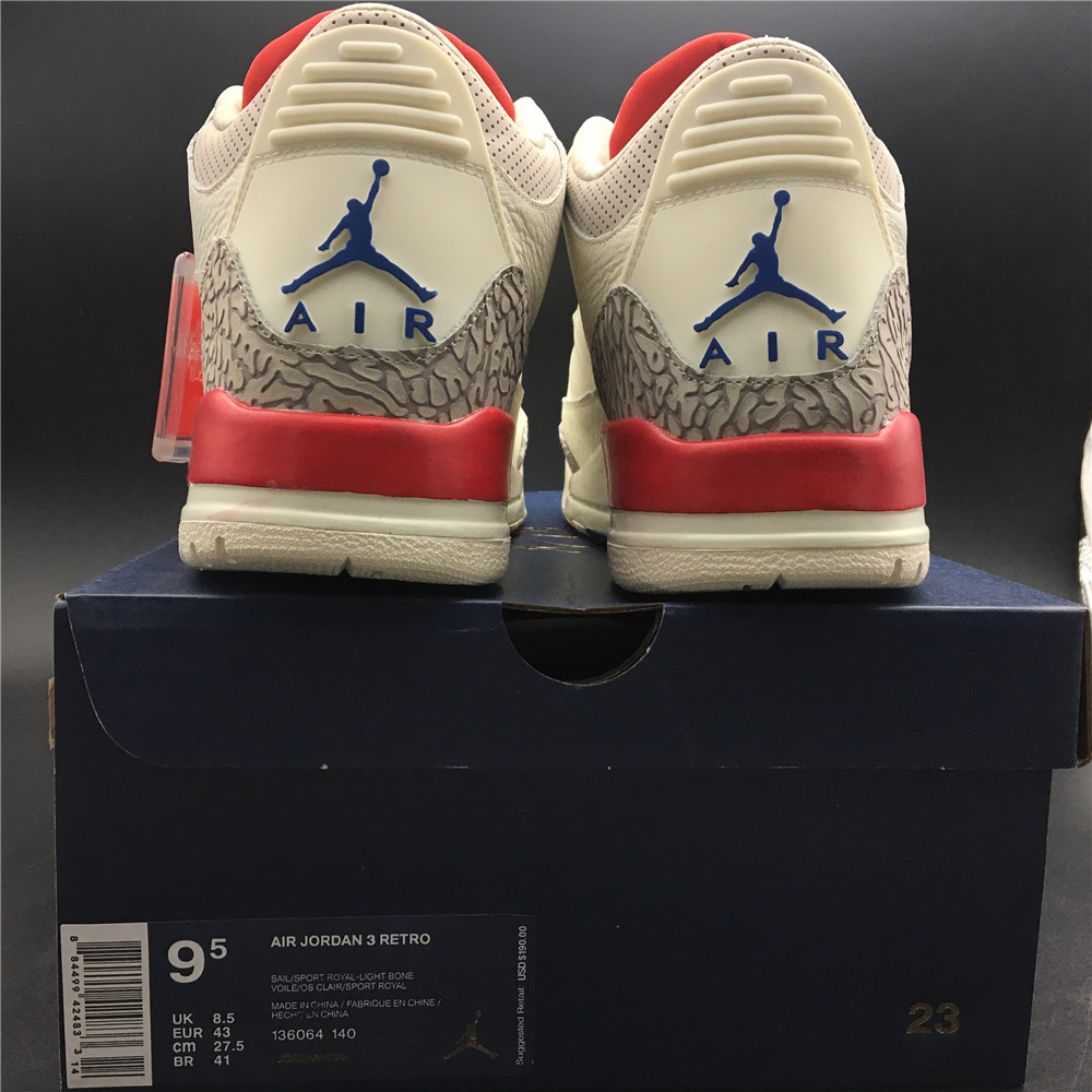 Air Jordan 3 Retro International Flight 136064-140