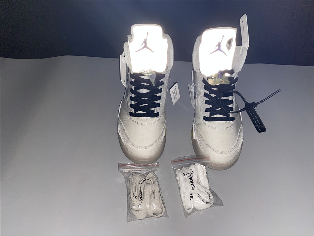 Air Jordan 5 OFF-WHITE CT8480-105