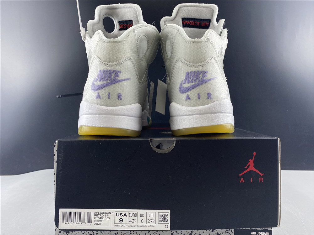 Air Jordan 5 OFF-WHITE CT8480-105