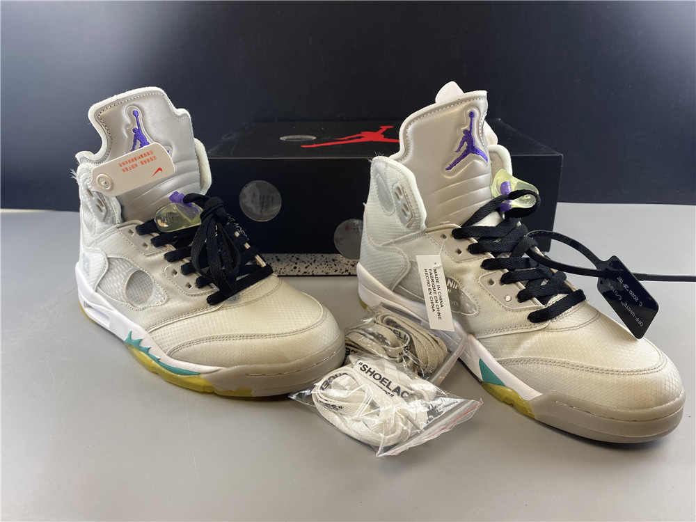 Air Jordan 5 OFF-WHITE CT8480-105