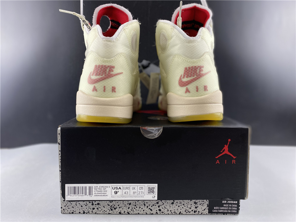 Air Jordan 5 Retro Off-White CT8480-002