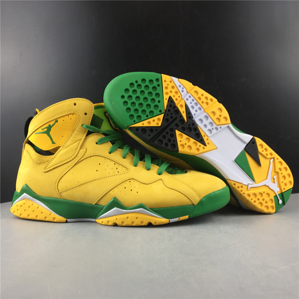 Limited Edition Jordan 7 Generation Yellow Green Original Version