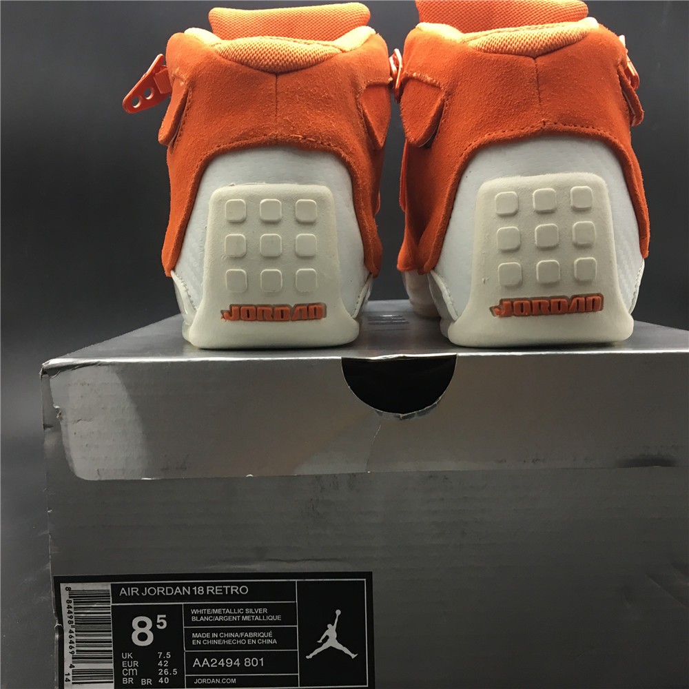 Air Jordan 18 Retro Campfire Orange AA2494-801