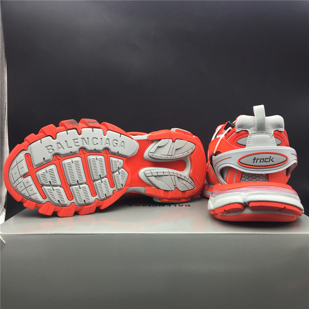 Blncig Track Trainers Orange