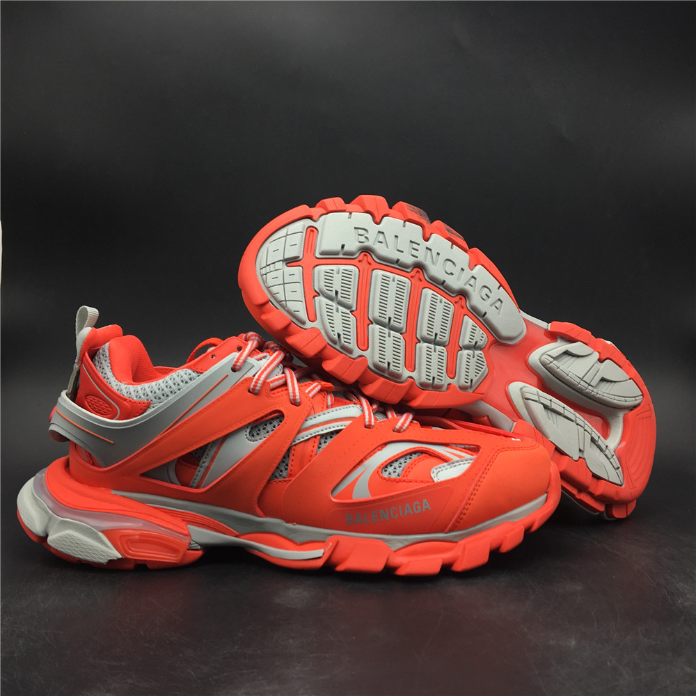 Blncig Track Trainers Orange