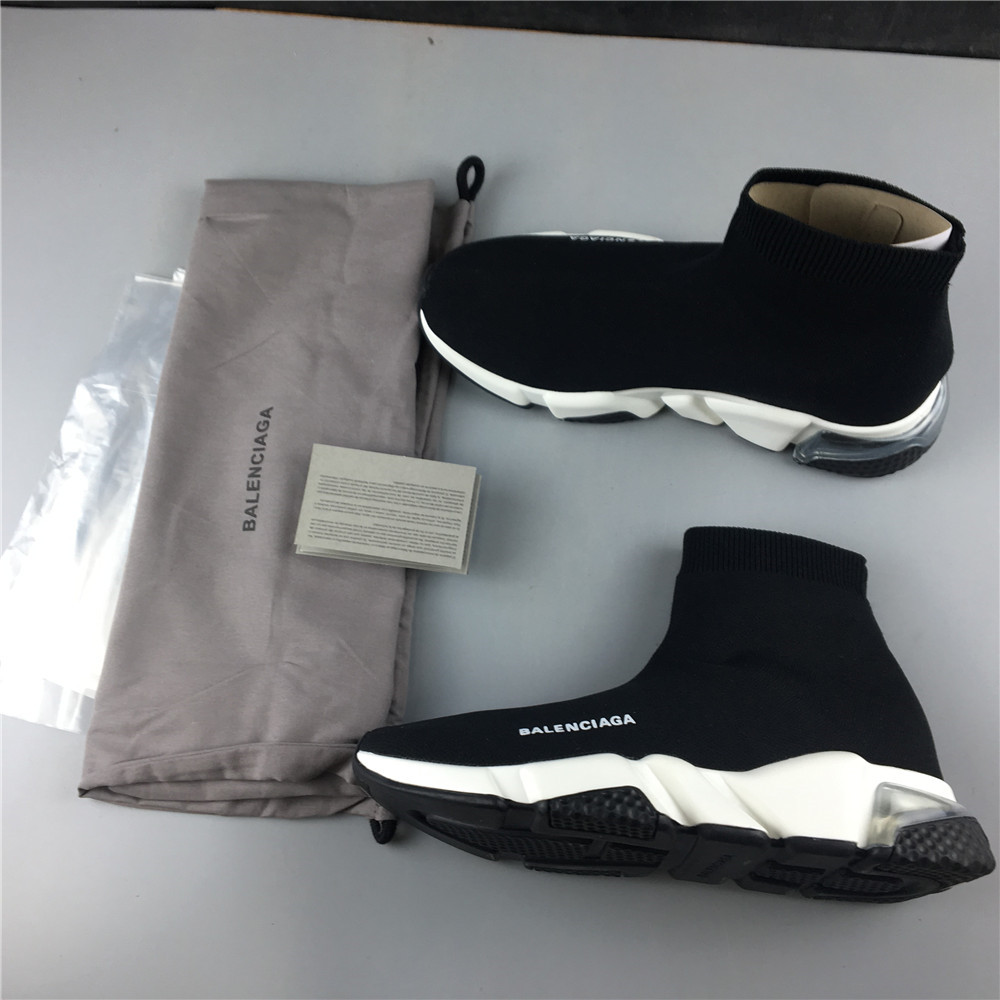 Blncig Speed Trainer Clear Sole Black