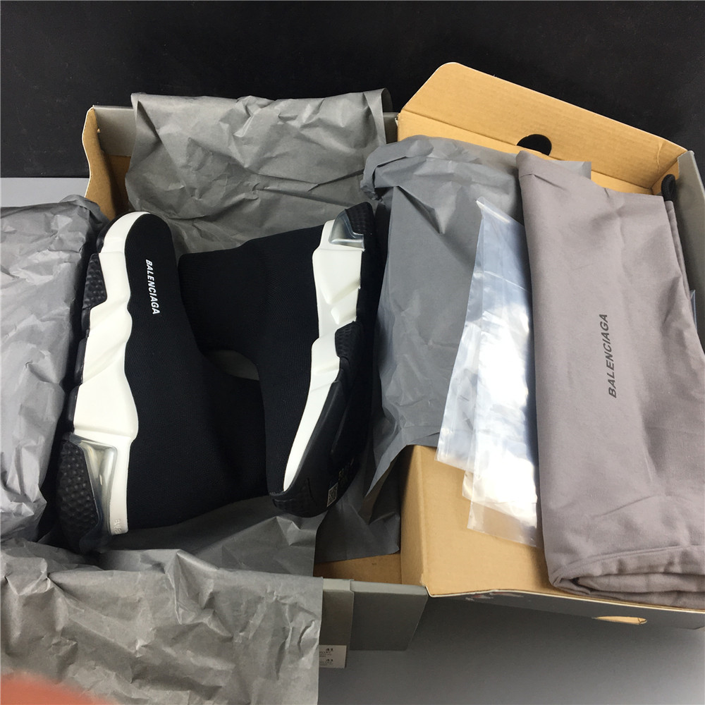 Blncig Speed Trainer Clear Sole Black