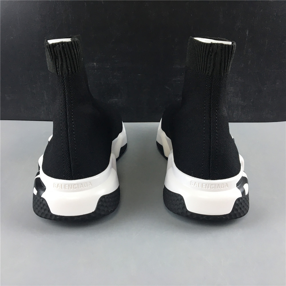 Blncig Speed Graffiti Trainers Black White