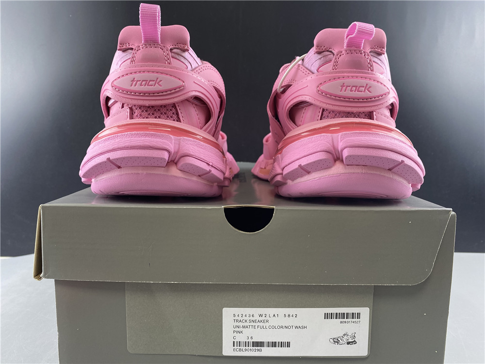 Blncig Track Trainers Pink