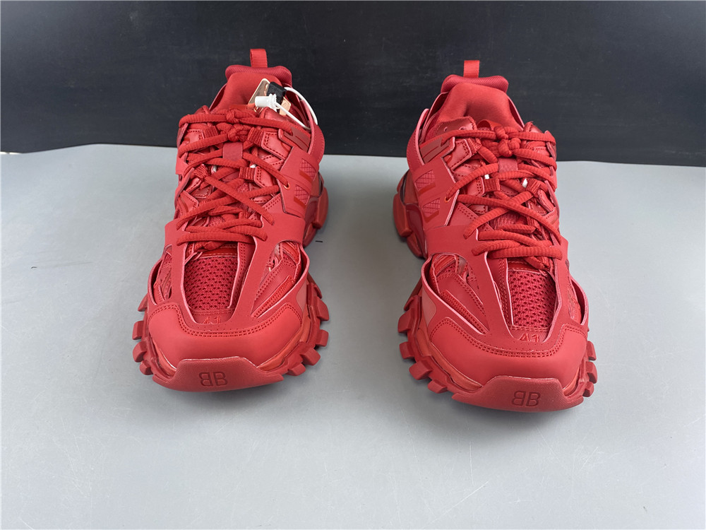 Blncig Track Trainers Burgundy