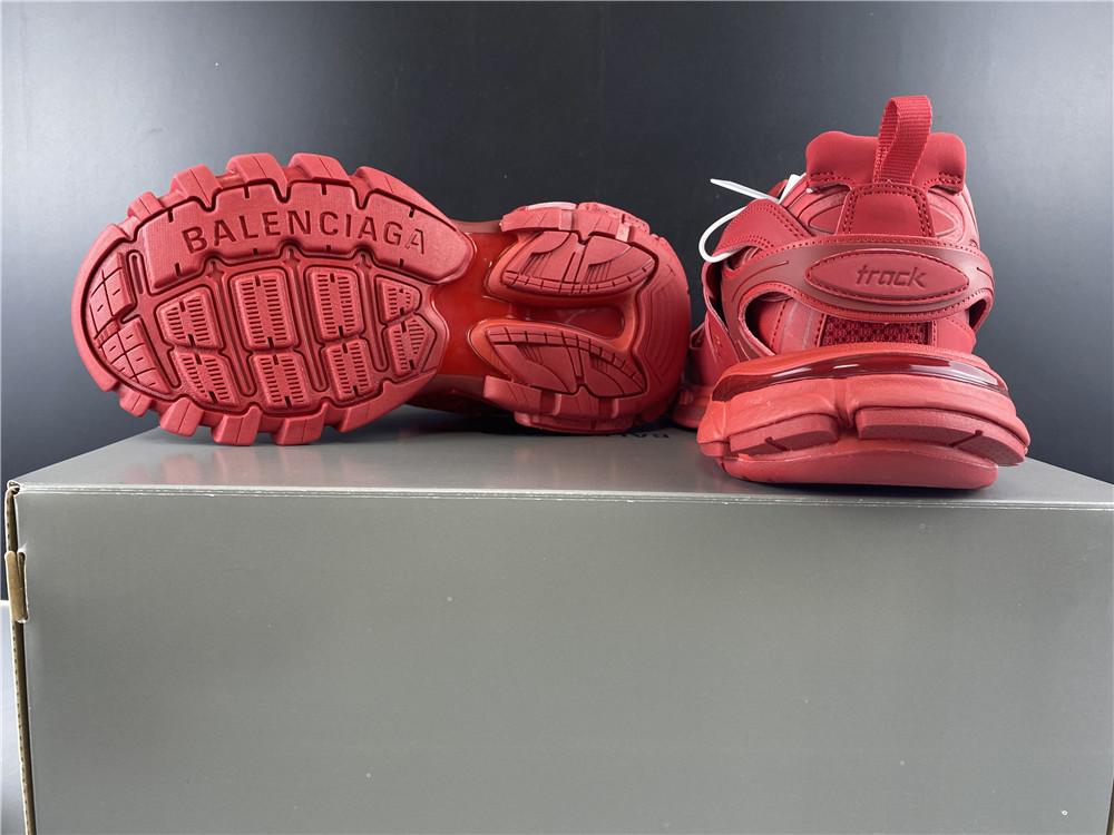 Blncig Track Trainers Burgundy