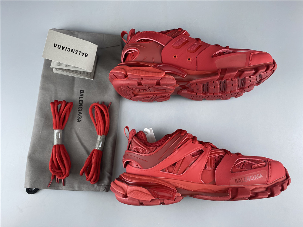 Blncig Track Trainers Burgundy