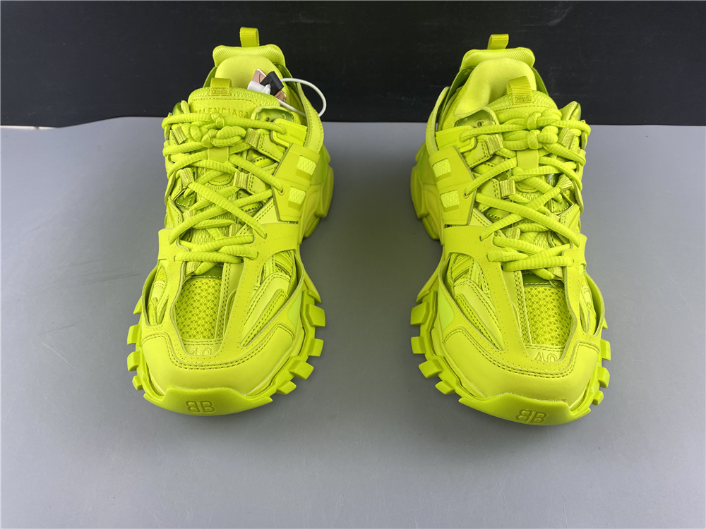Blncig Track Trainers Lime