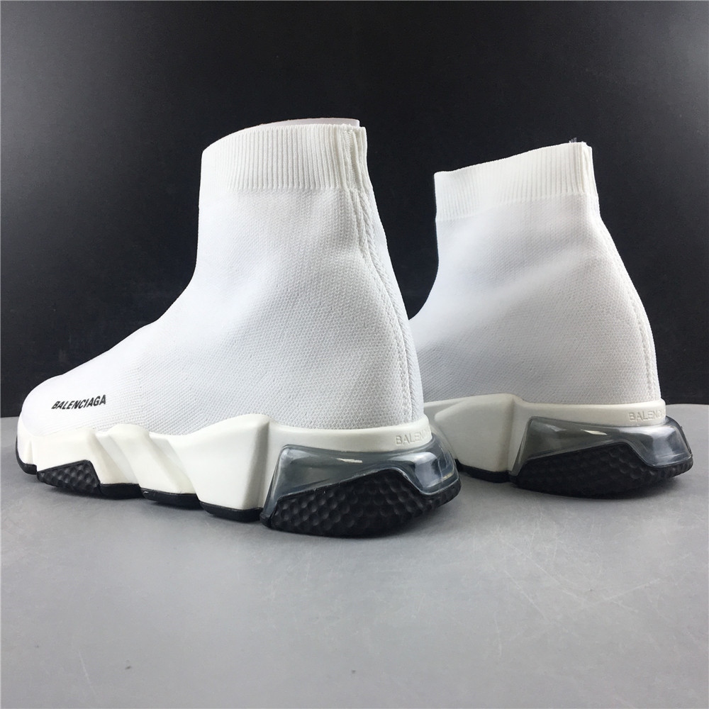 Blncig Speed Trainer Clear Sole White 517319 W07U0 1005