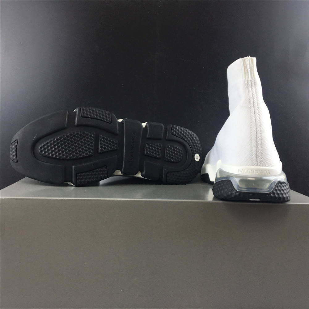 Blncig Speed Trainer Clear Sole White 517319 W07U0 1005