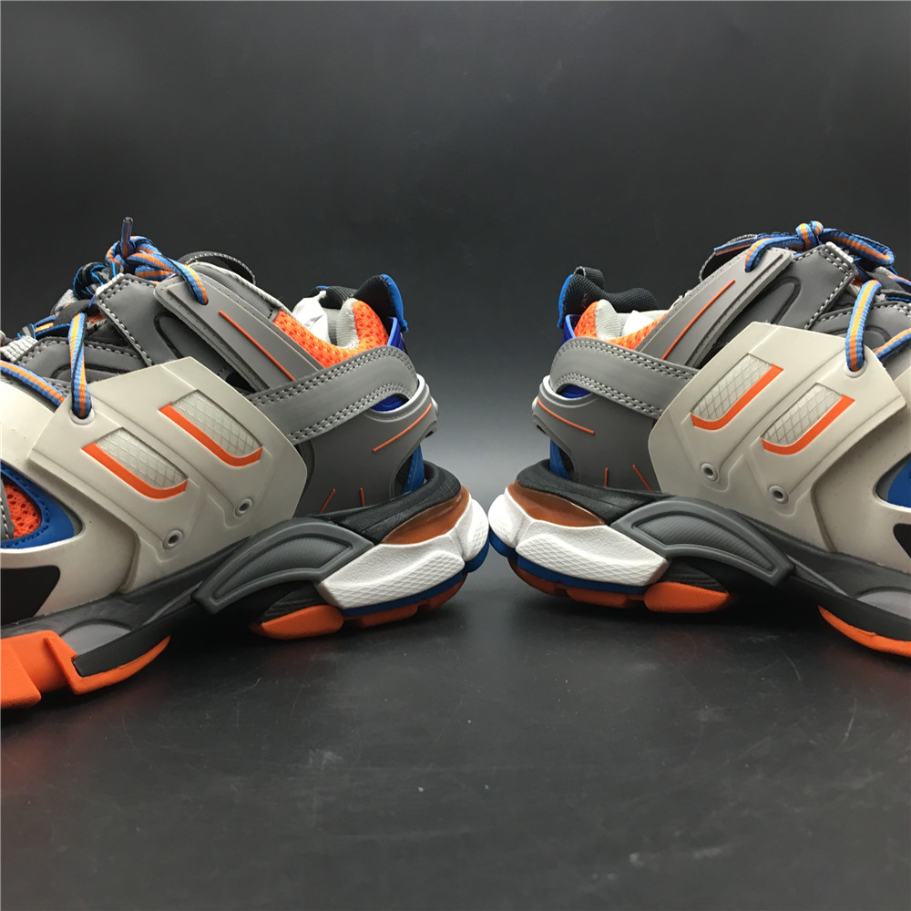 Blncig Track Trainers Orange Blue