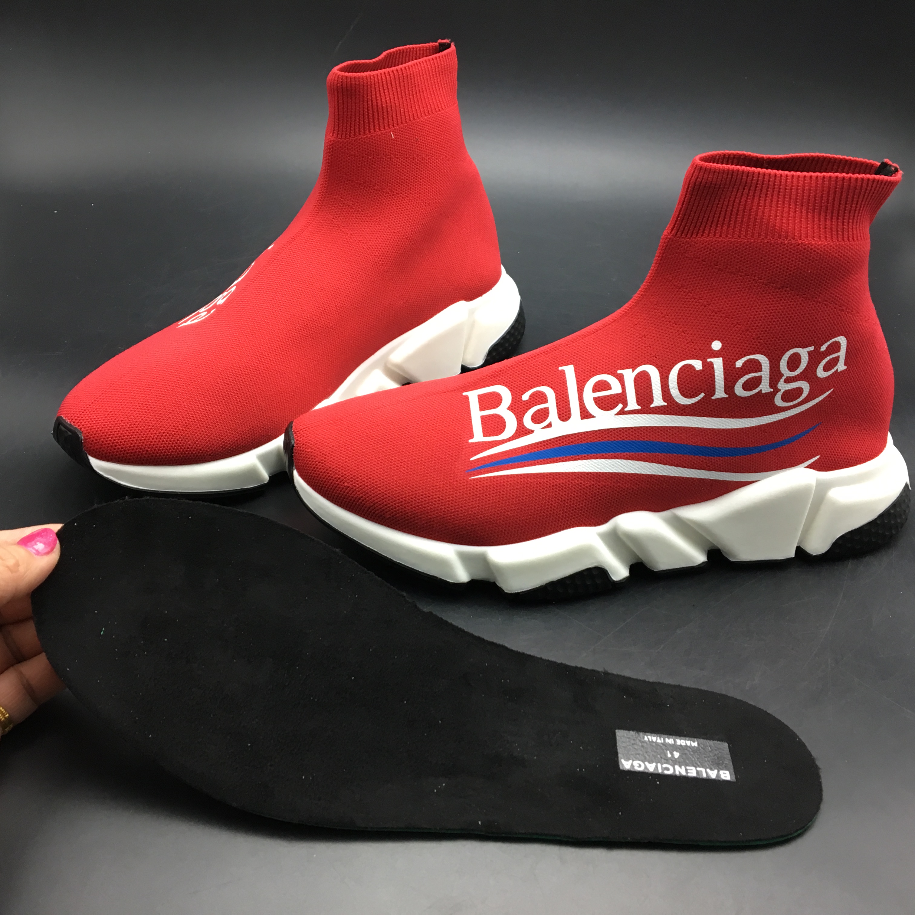 Blncig Speed Trainer Coca-cola Red GOMMA