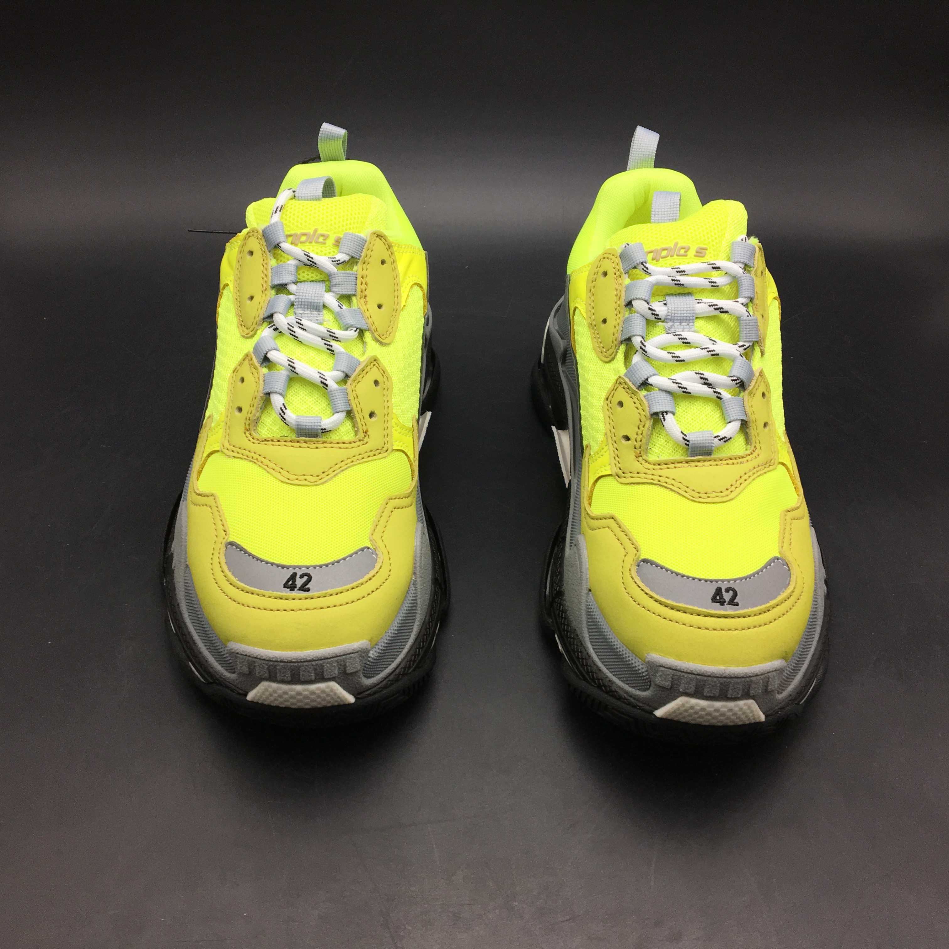 Blncig Tripe-S 17FW Fluorescent Green Yellow 483513-W901-7320