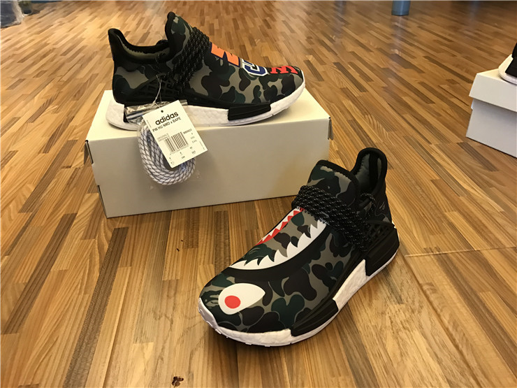 BAPE x Adidas Hu NMD Boost Mens Camouflage BB0623