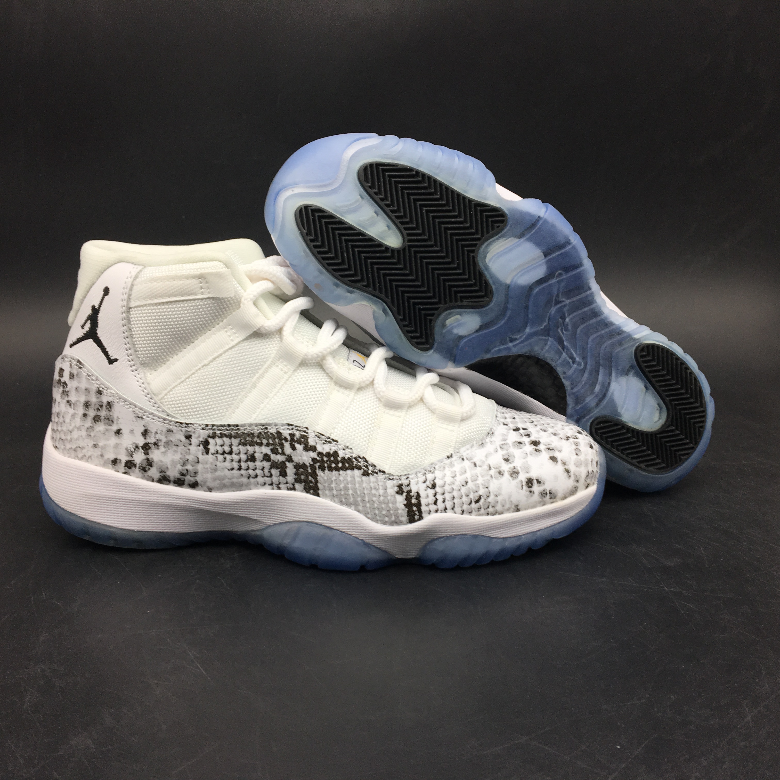 Air Jordan 11 High Retro White Snakeskin