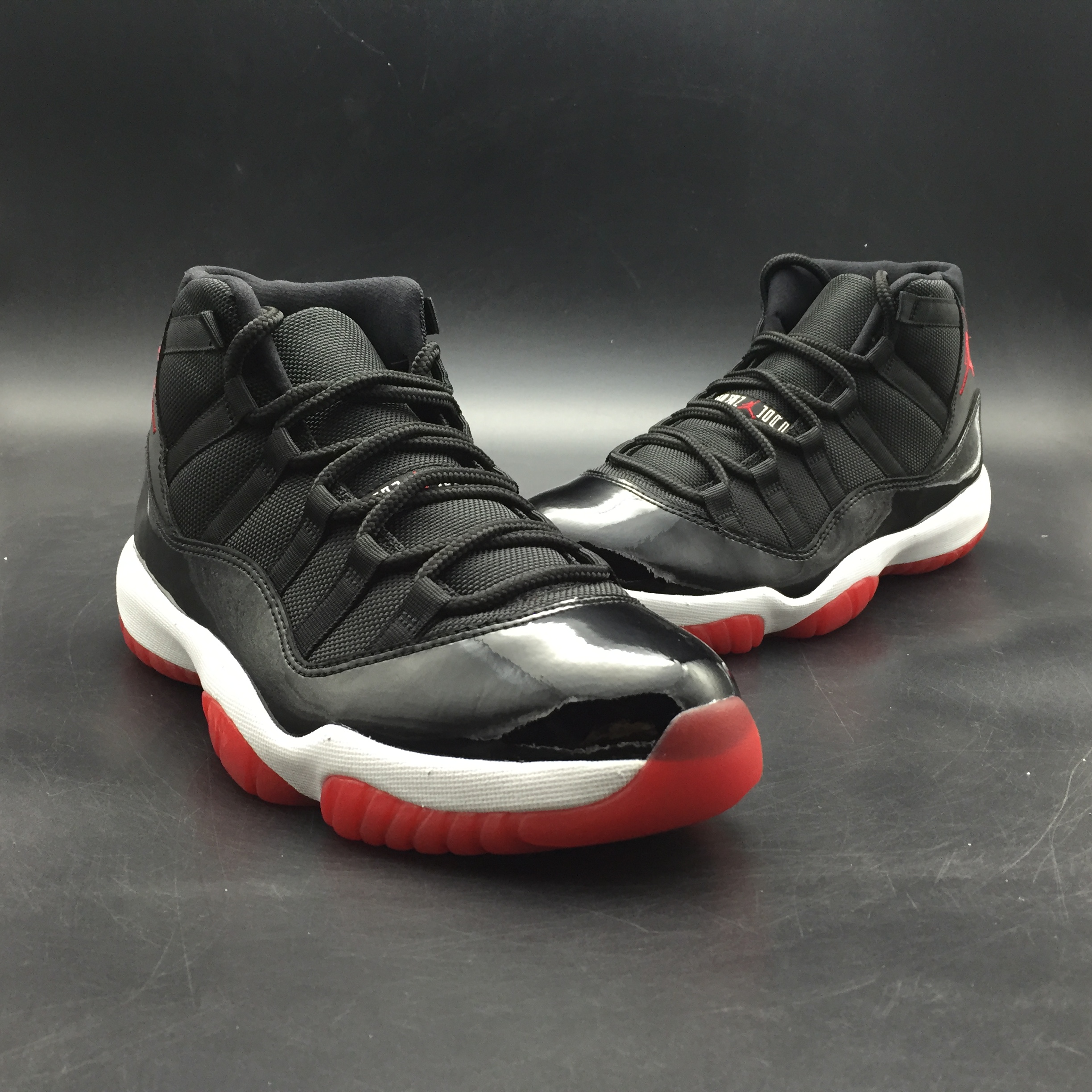 Air Jordan11 Black and Red 378037-010