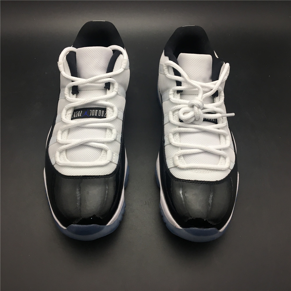 Air Jordan 11 white black low 528895-153