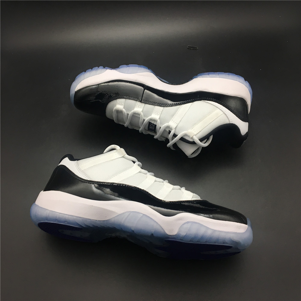 Air Jordan 11 white black low 528895-153