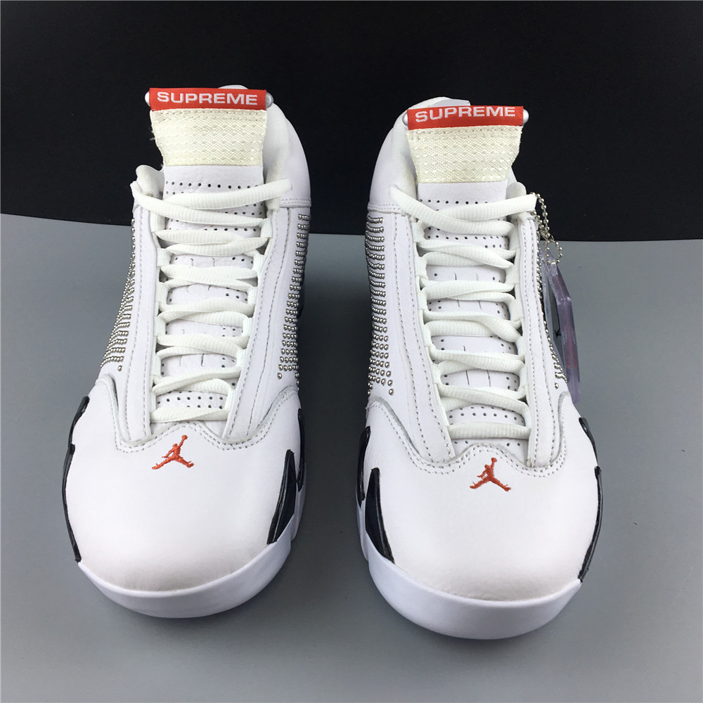 Air Jordan 14 Retro Supreme White BV7630-106