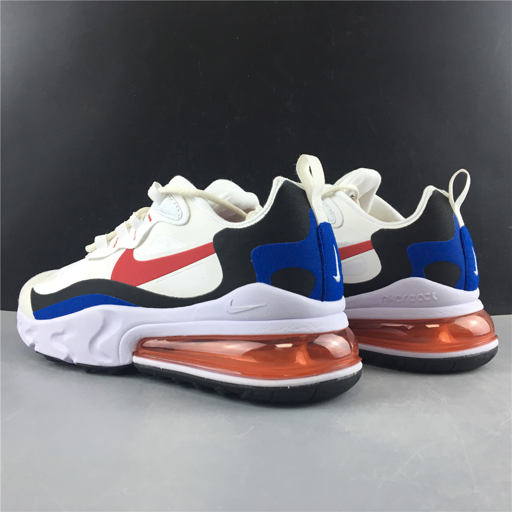 Nike Air Max 270 React White BLue Red