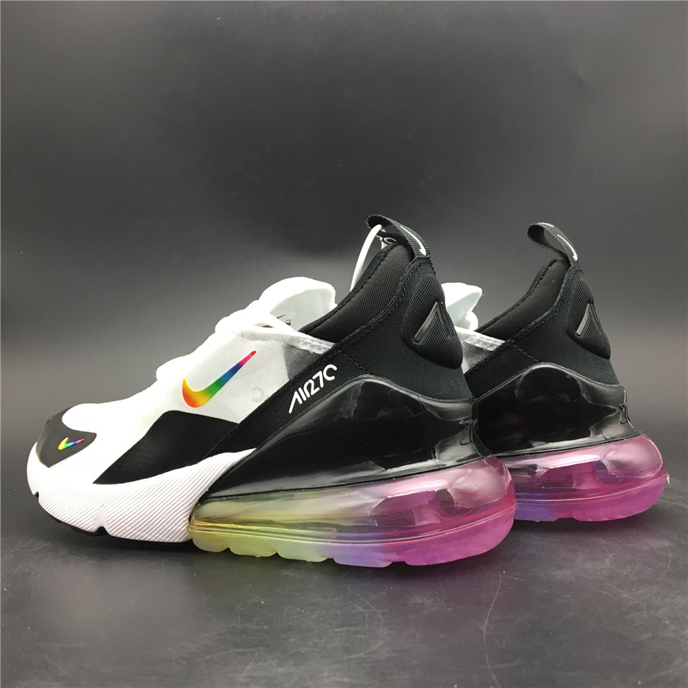 Nike Air Max 270 White Black Colorful AQ8050-101
