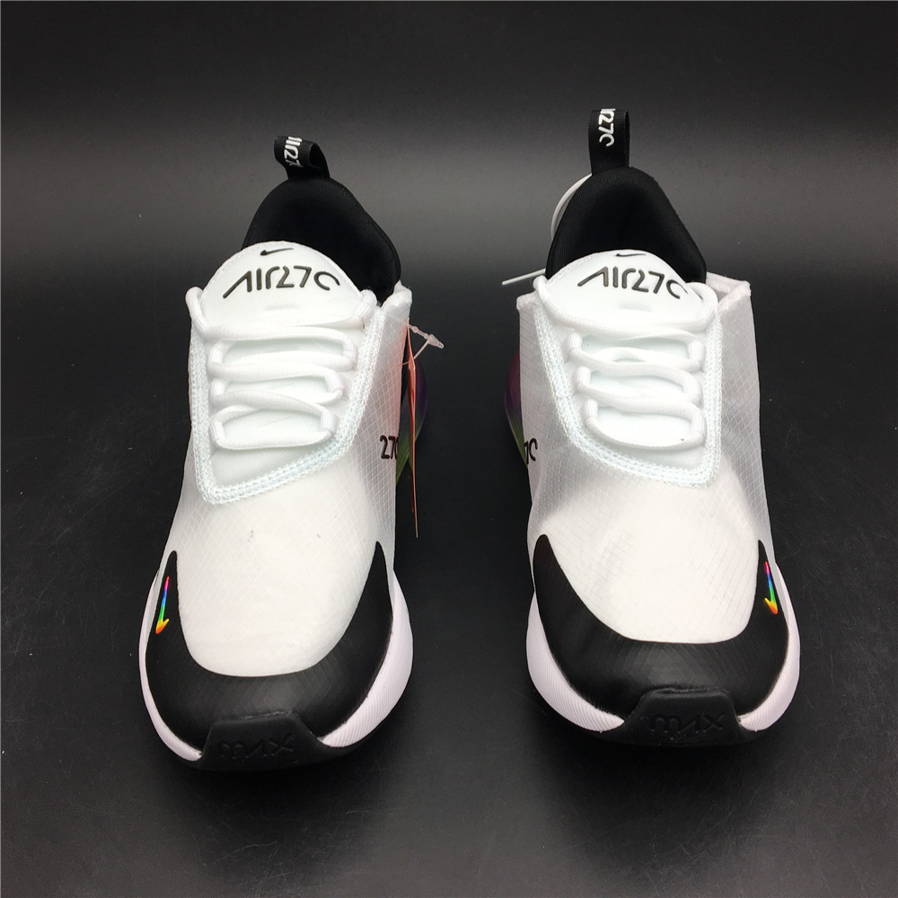 Nike Air Max 270 White Black Colorful AQ8050-101