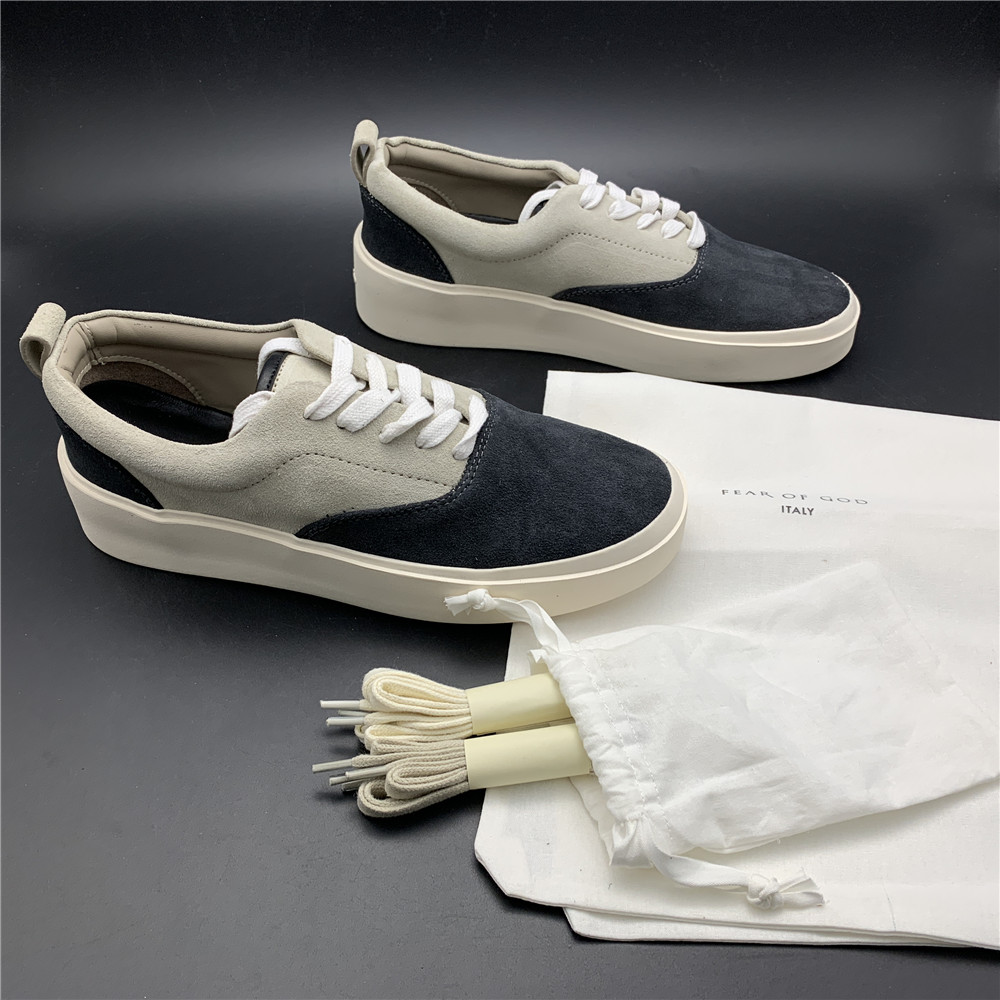 FrfGd 101 Low Top Vintage Black Bone Suede C000-7000-SUE-960