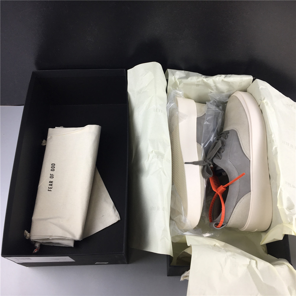 FrfGd 101 Low Top Vintage Grey Bone Suede 5R18-7000-SUE-069