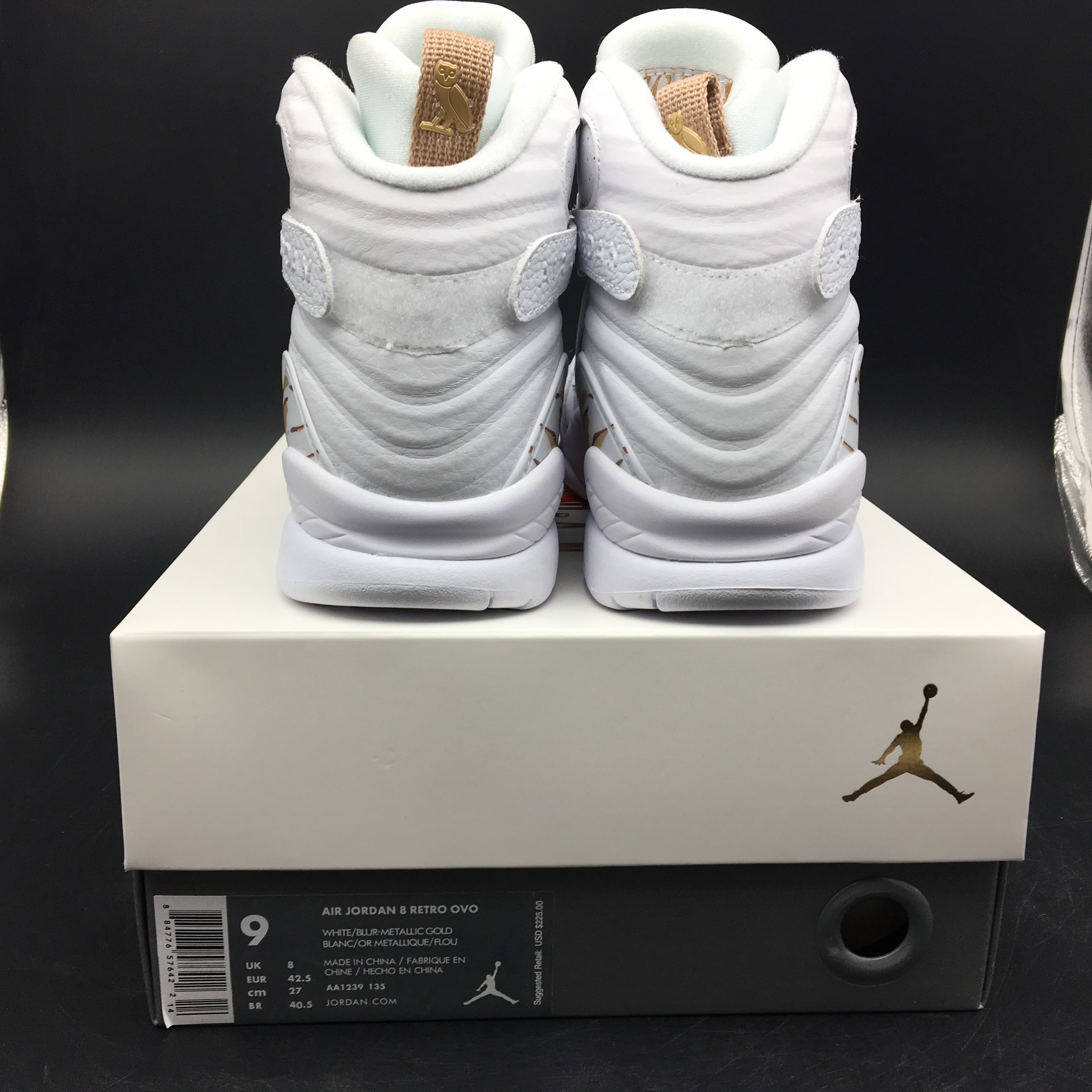 Air Jordan 8 OVO White AA1239135