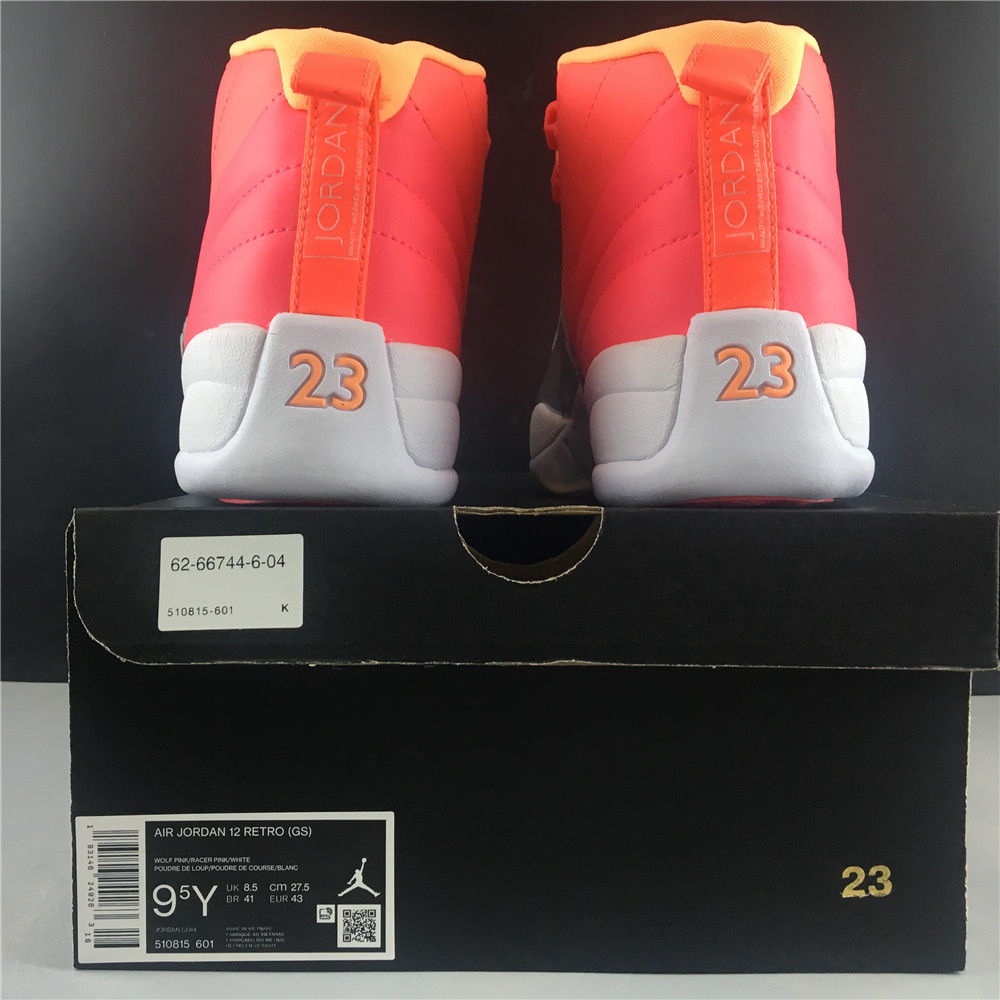 Air Jordan 12 Hot Punch Rainbow 510815-601