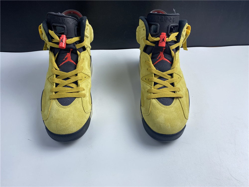 Travis Scott x Air Jordan 6 yellow pocket CN1084-300