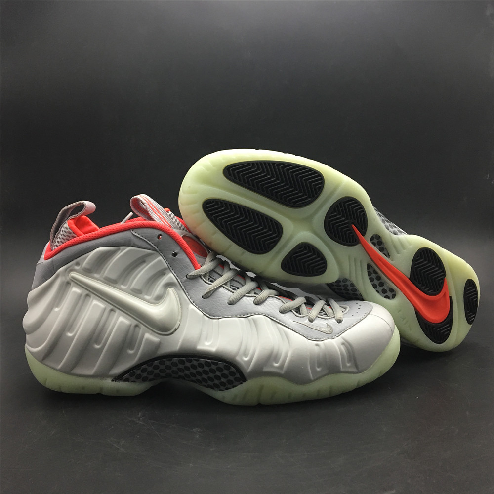 Nike Air Foamposite Grey Orange Bubble 55019