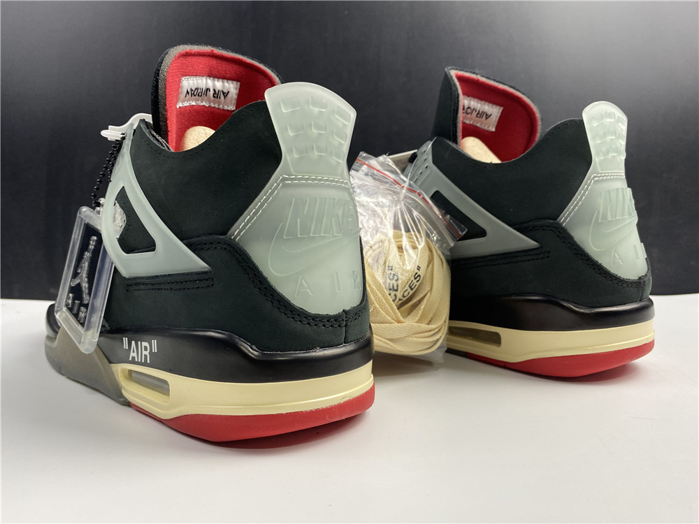 OFF-WHITE x Air Jordan 4 “Bred”