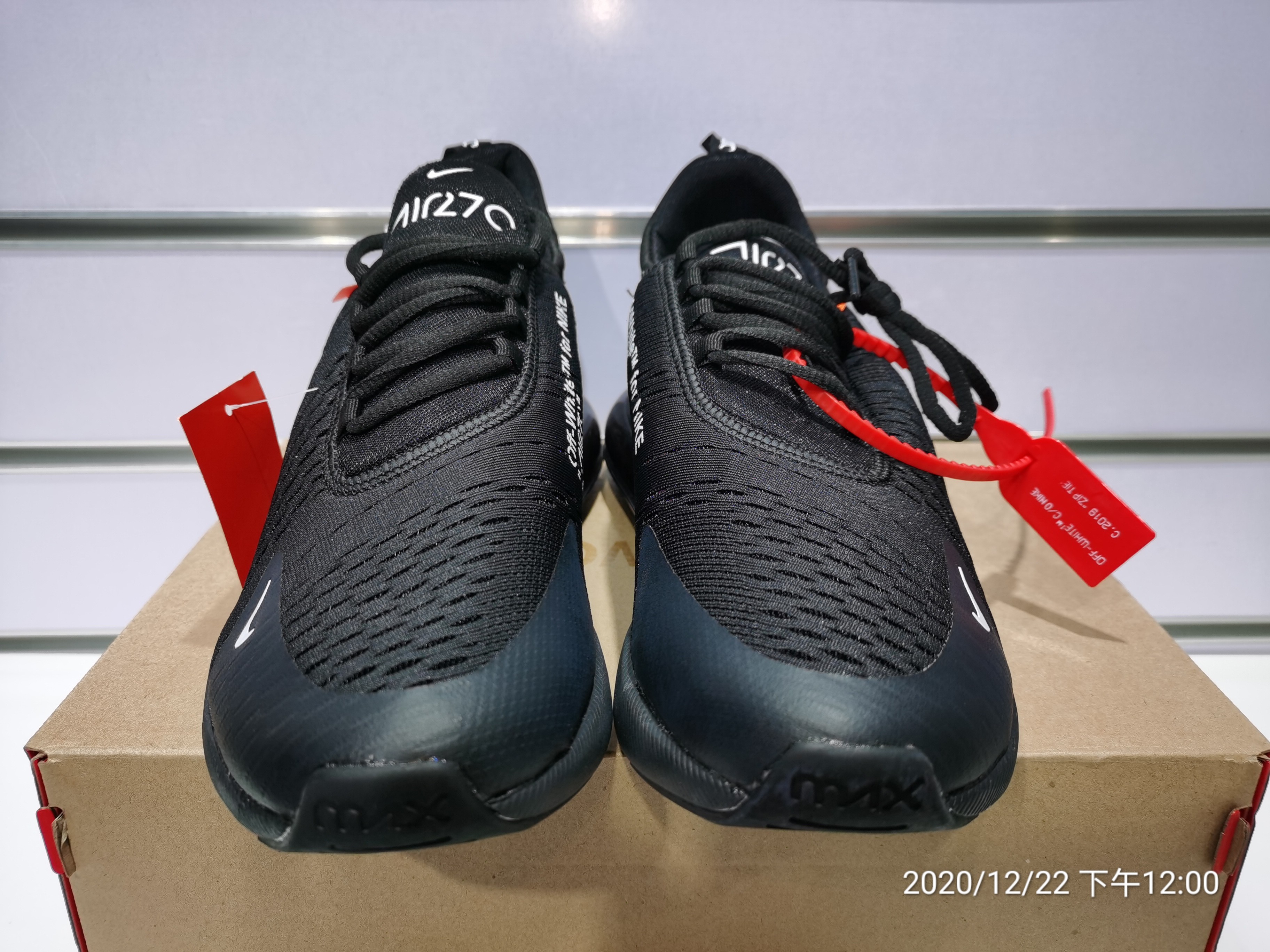 Off-White x Nike Air Max 270 Black  AA8058-001