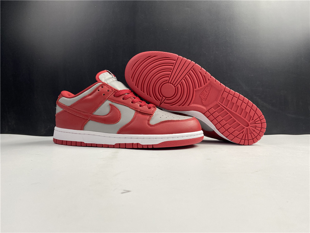 Nike Dunk Low Medium Grey Varsity Red UNLsVttn DD1391-002