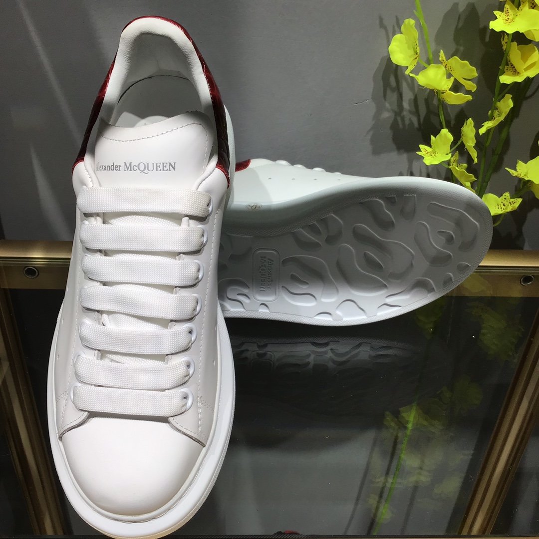 Alxndr McQN Oversized Red Croc Effect 625162WHYB8