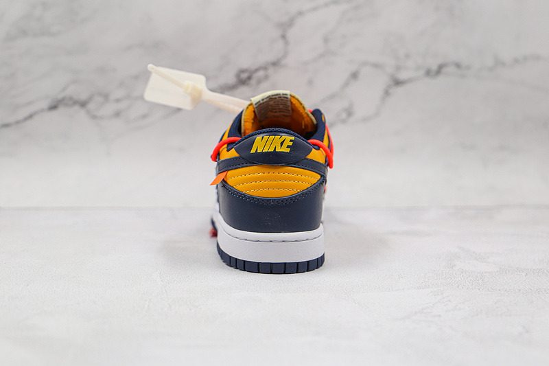 Nike Dunk Low Off-White University Gold Midnight Navy CT0856-700