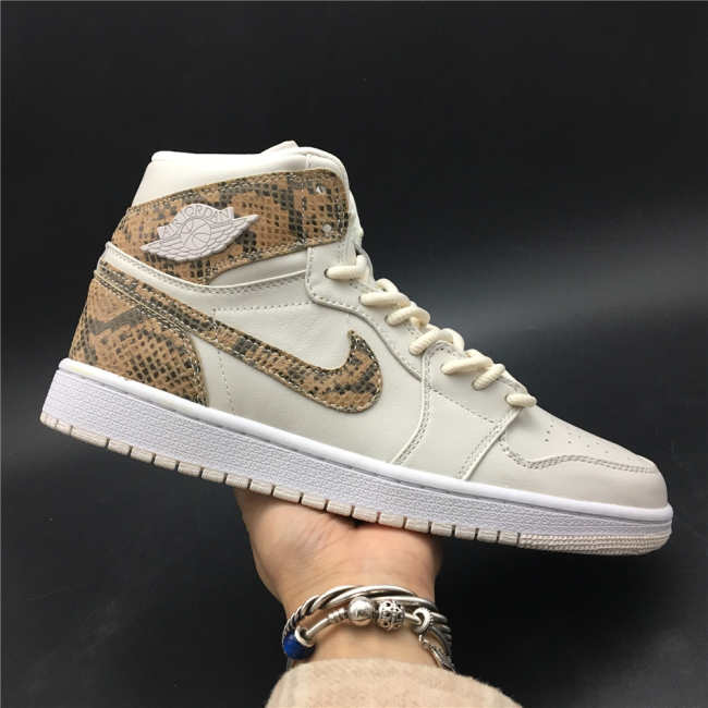 Air Jordan 1 Retro High White Snake AH7389-004